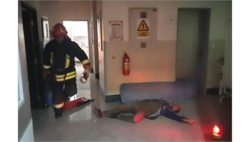 گزارش تصویری/برگزاری مانور اطفاء حریق در منطقه آغاجاری