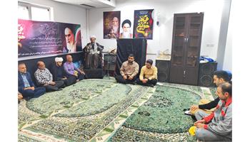 گزارش تصویری / گرامیداشت سالروز رحلت حضرت امام خمینی ( ره ) و شهدای قیام ۱۵ خرداد در بیمارستان صنعت نفت آغاجاری