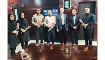 گزارش تصویری / گرامیداشت روز روابط عمومی و ارتباطات در بیمارستان شهید ایرانپور (نفت)