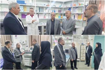 بازدید رئیس بهداشت و درمان صنعت نفت آغاجاری از درمانگاه خانواده میانکوه؛ تأکید بر ارتقای کیفیت خدمات سلامت