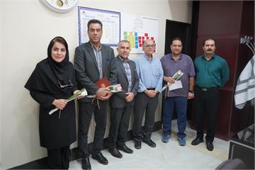 تجلیل از همکاران تجهیزات پزشکی به مناسبت روز ملی نگهداشت تجهیزات پزشکی